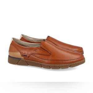 Fluchos men’s Barry loaded in habana brown tan — sz 8.5 & 9